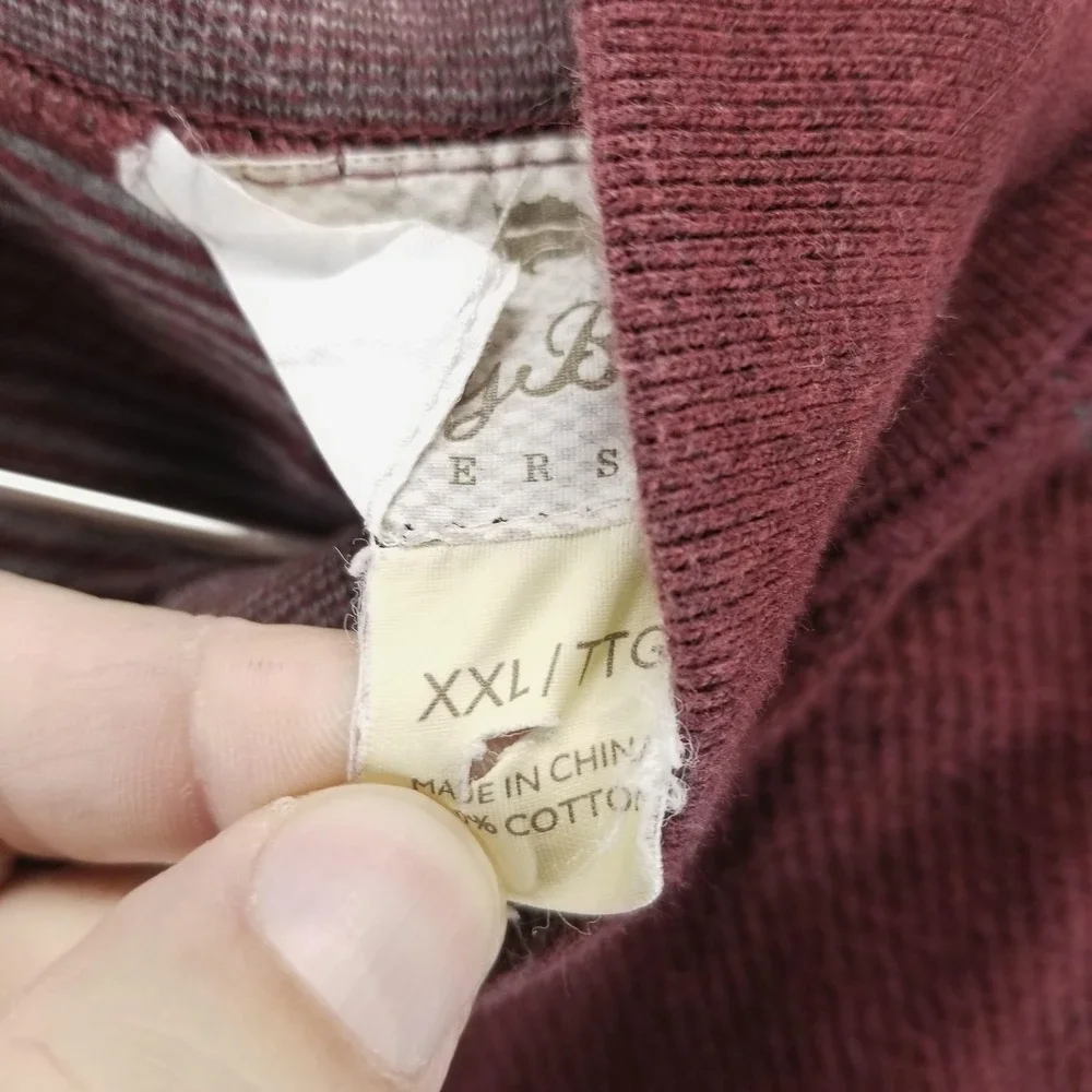 Tommy Bahama Sweater Mens 2XL Red‎ Reversible Quarter Zip Mock Neck Pullover